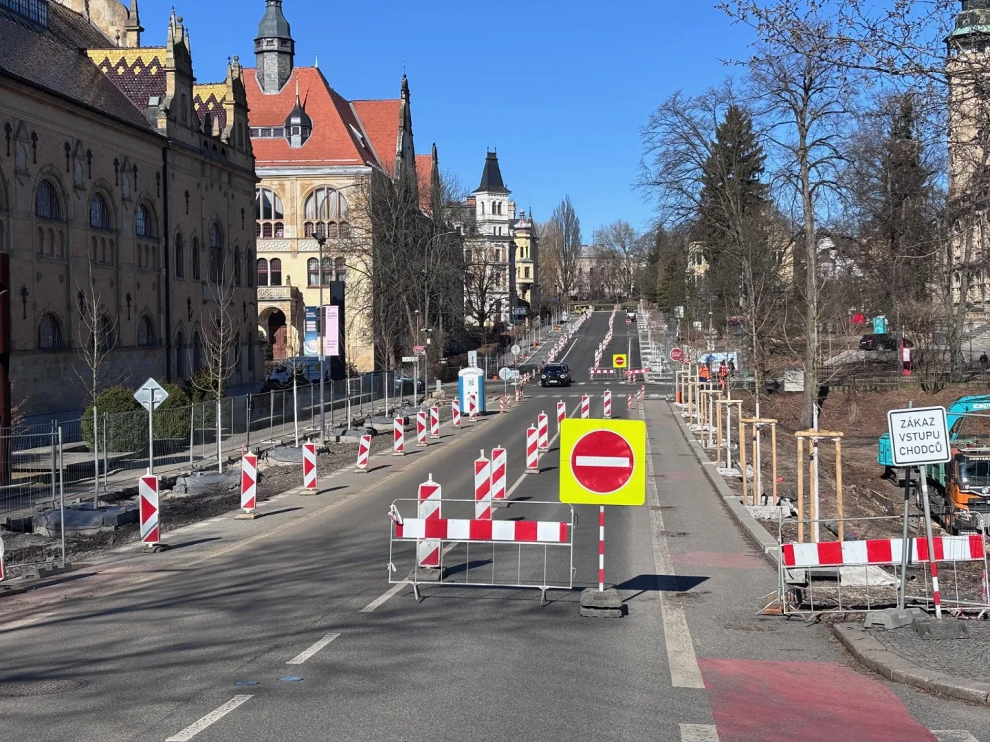 Liberecká únikovka začala. Řidiči hledají, kudy mohou projet