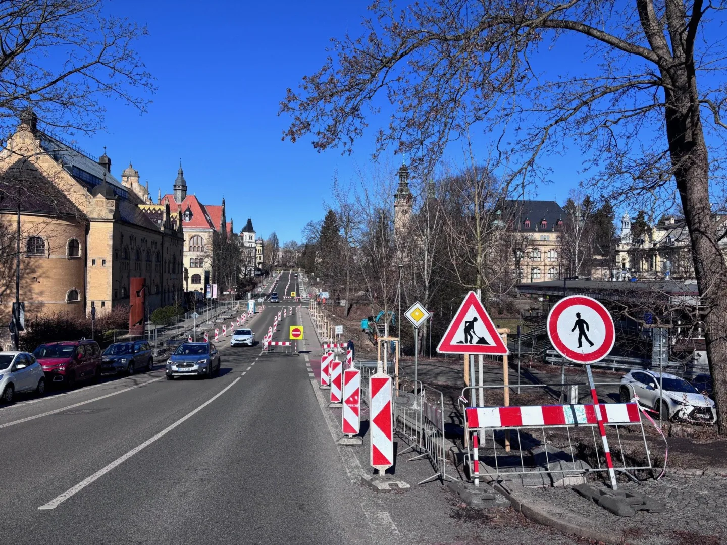 Liberecká únikovka začala. Řidiči hledají, kudy mohou projet