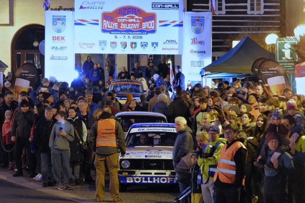 Díky za krásnou soutěž. Rallye Jizera se po 40 letech vrátila do Železného Brodu