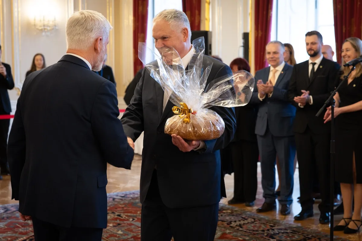 Starosty vítězných obcí přijal prezident