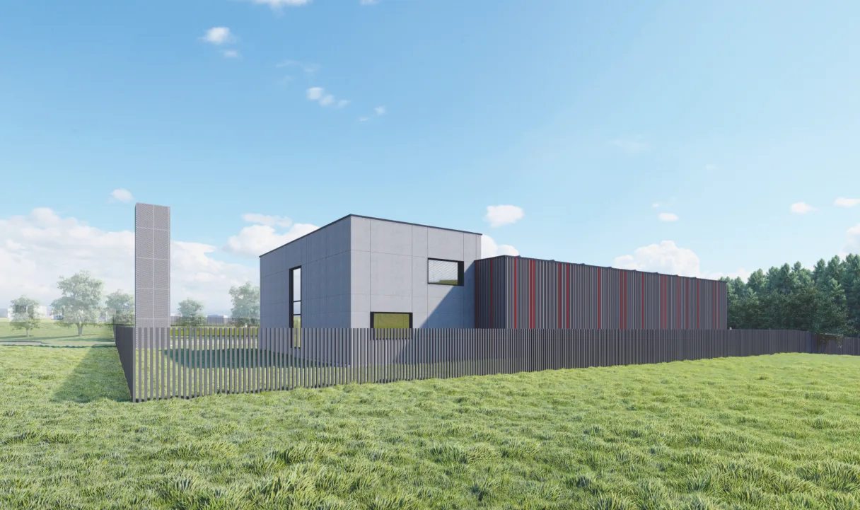 Architektonická studie budovy Sboru hasičů města Turnov