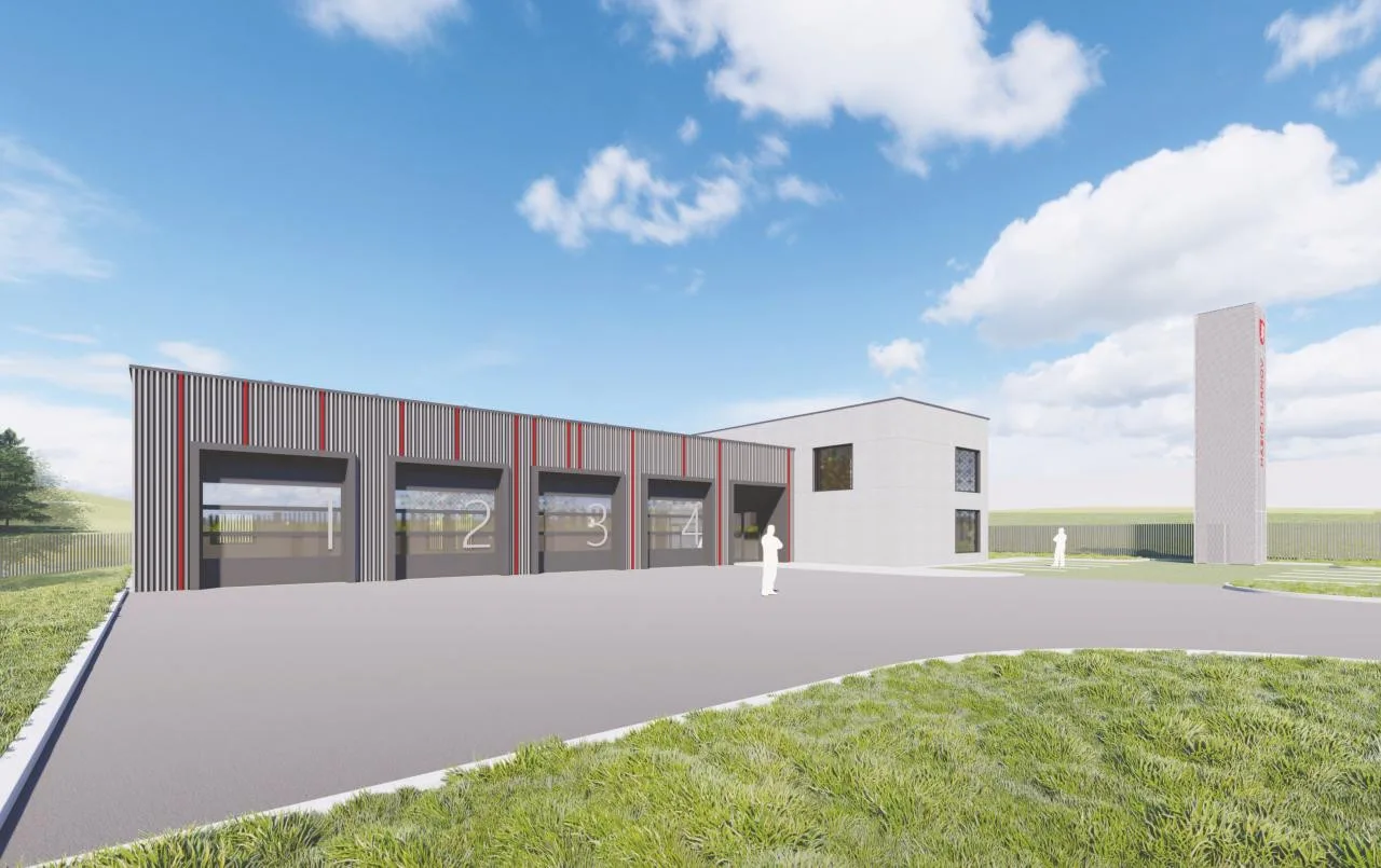 Architektonická studie budovy Sboru hasičů města Turnov
