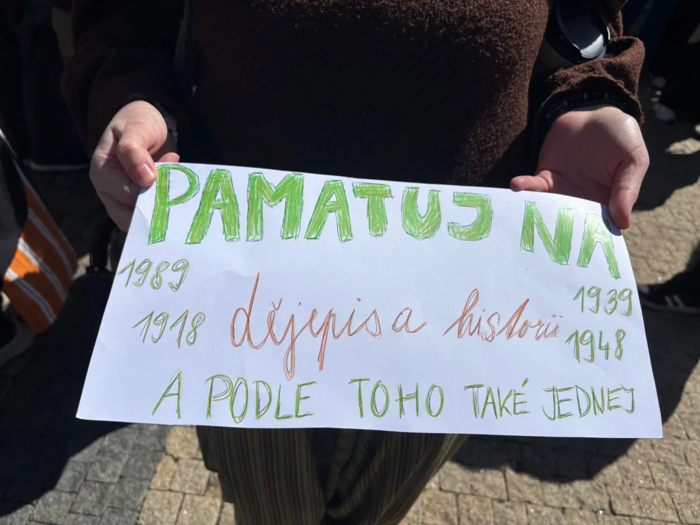 Studenti v Liberci: Veřejnoprávní média nedáme, nechceme jít cestou Slovenska a Maďarska