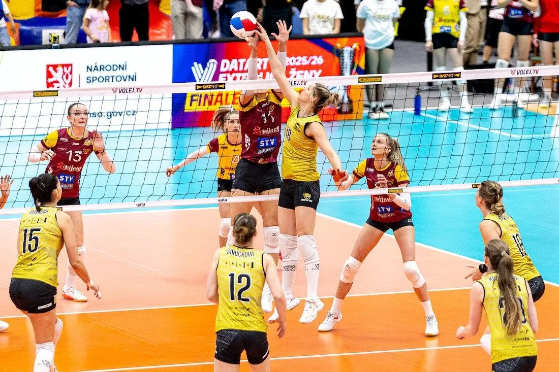 Volejbalistky to k titulu nedotáhly, po pětizápasové bitvě s Brnem berou stříbro