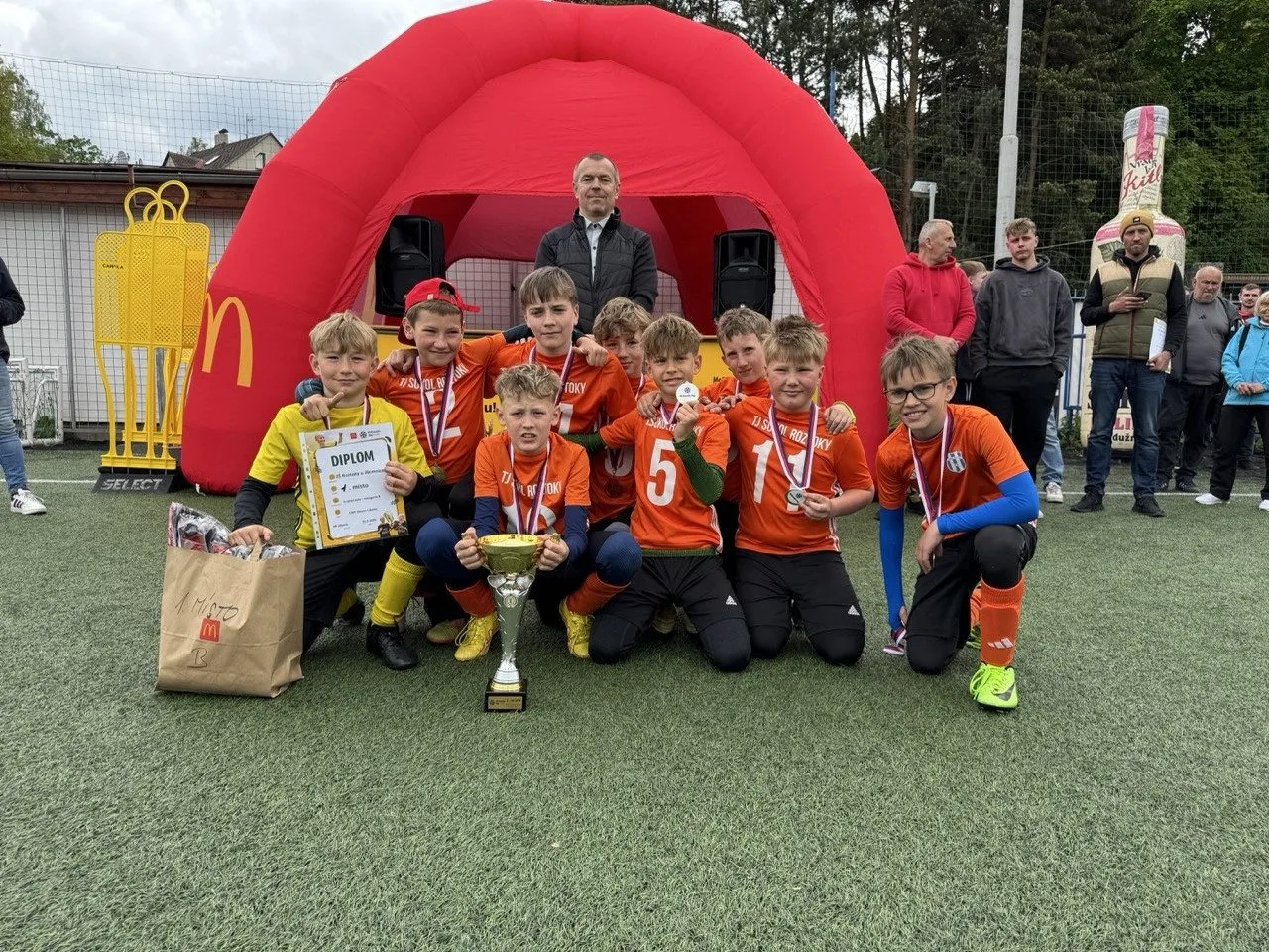 Liberecký kraj zná své šampiony McDonald's Cupu