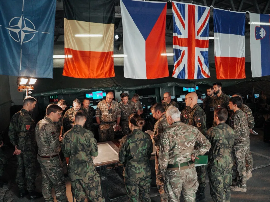 Liberecké kasárny hostily mezinárodní cvičení NATO, zapojily se vojáci z Francie, Británie i USA