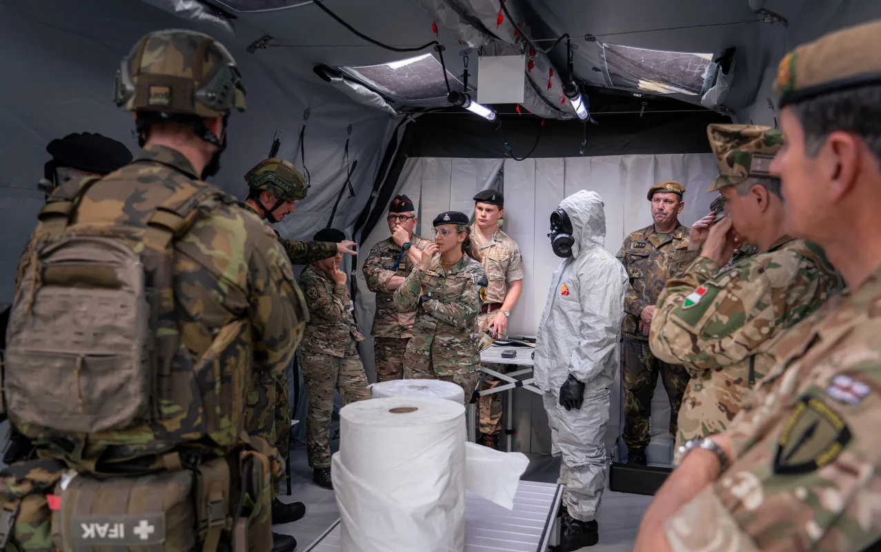 Liberecké kasárny hostily mezinárodní cvičení NATO, zapojily se vojáci z Francie, Británie i USA