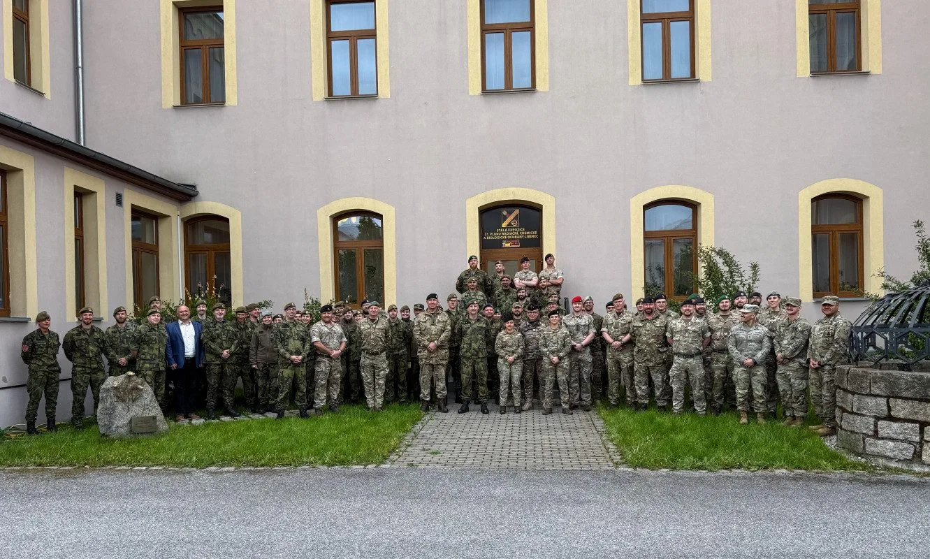 Liberecké kasárny hostily mezinárodní cvičení NATO, zapojily se vojáci z Francie, Británie i USA