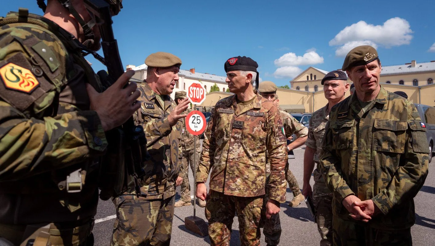 Liberecké kasárny hostily mezinárodní cvičení NATO, zapojily se vojáci z Francie, Británie i USA