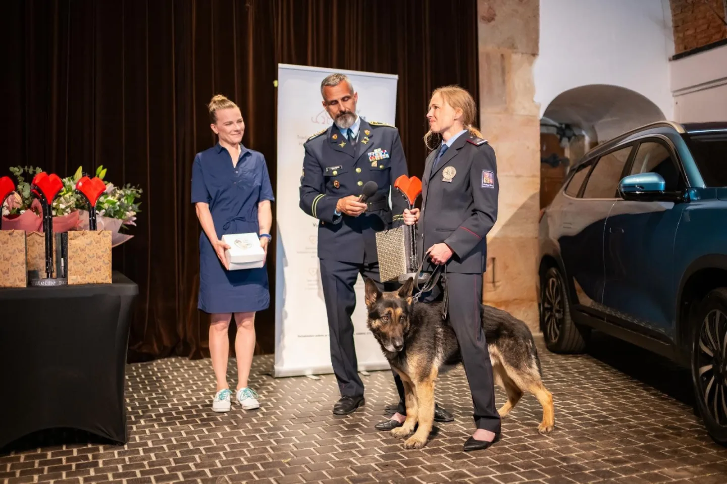 Je to oficiální, má Statečné psí srdce. Psí policejní hrdina z Liberce zabodoval v celostátní anketě