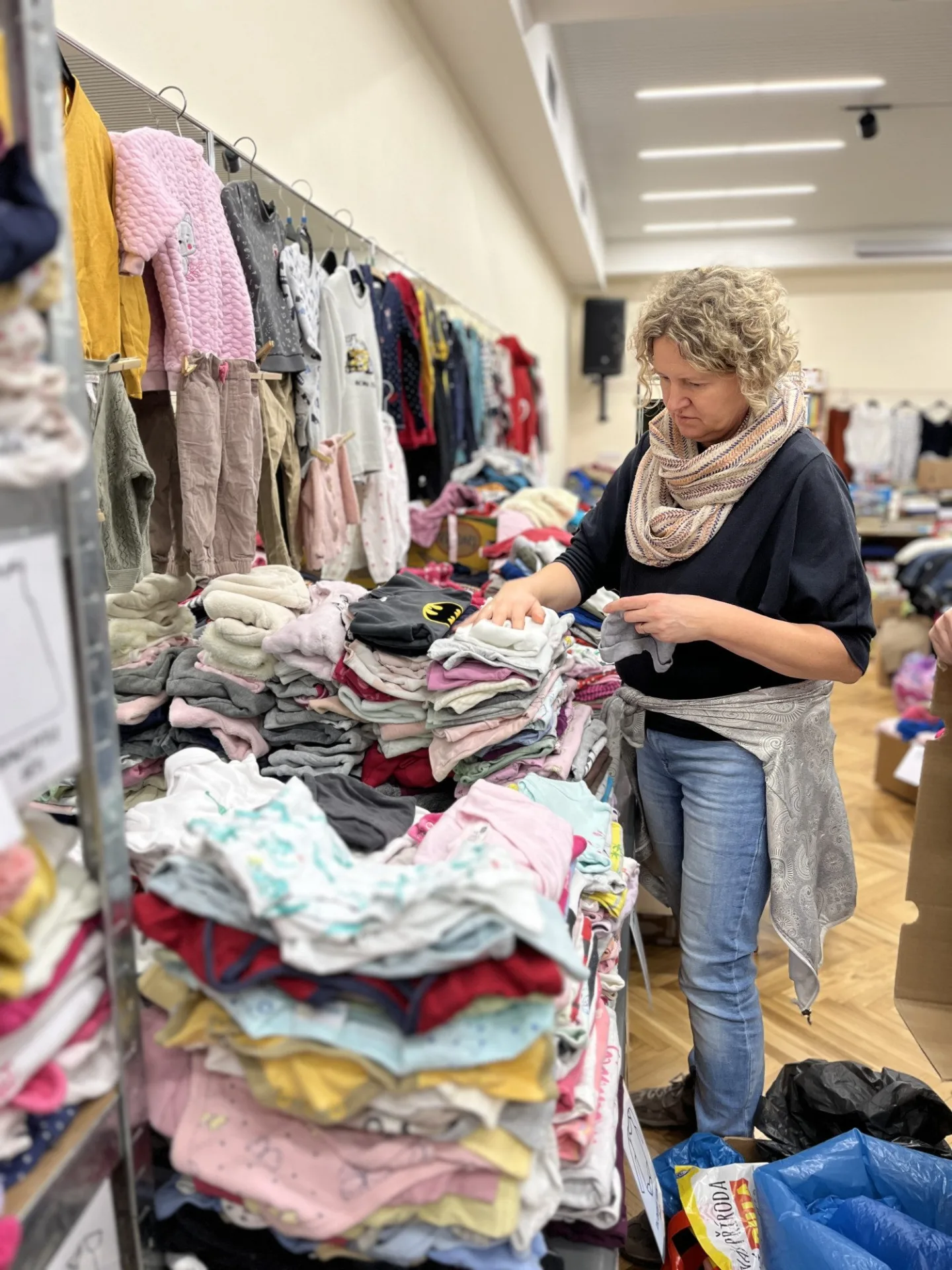 V Ruprechticích bude po celý týden dobročinný výprodej. Výtěžek podpoří místní komunitní centrum