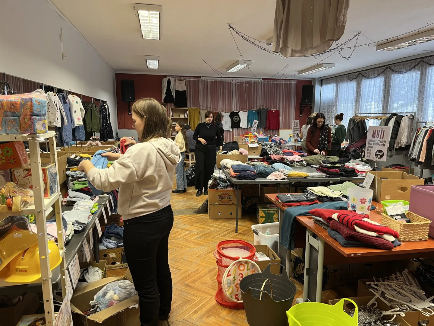 V Ruprechticích bude po celý týden dobročinný výprodej. Výtěžek podpoří místní komunitní centrum