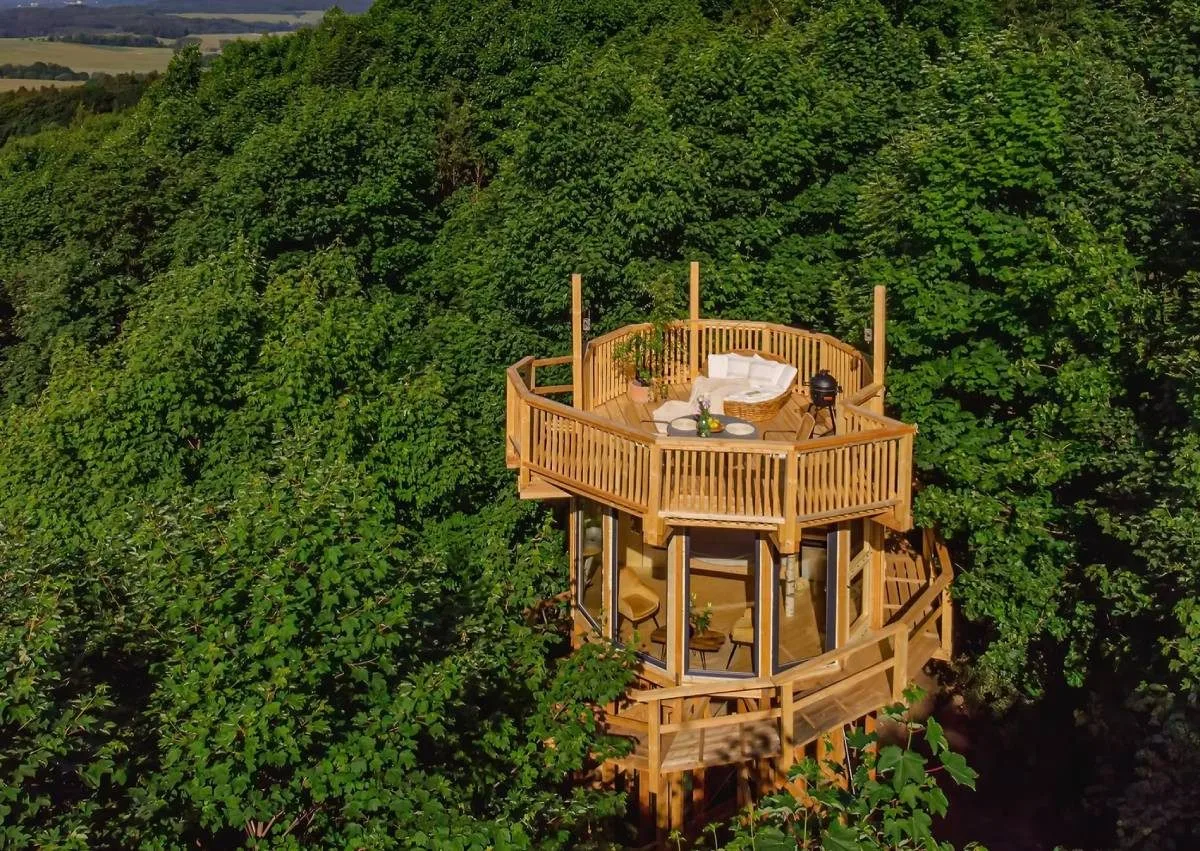 Tři luxusní treehousy pod Ještědem řeší ČIŽP, podle úřadů vznikly načerno