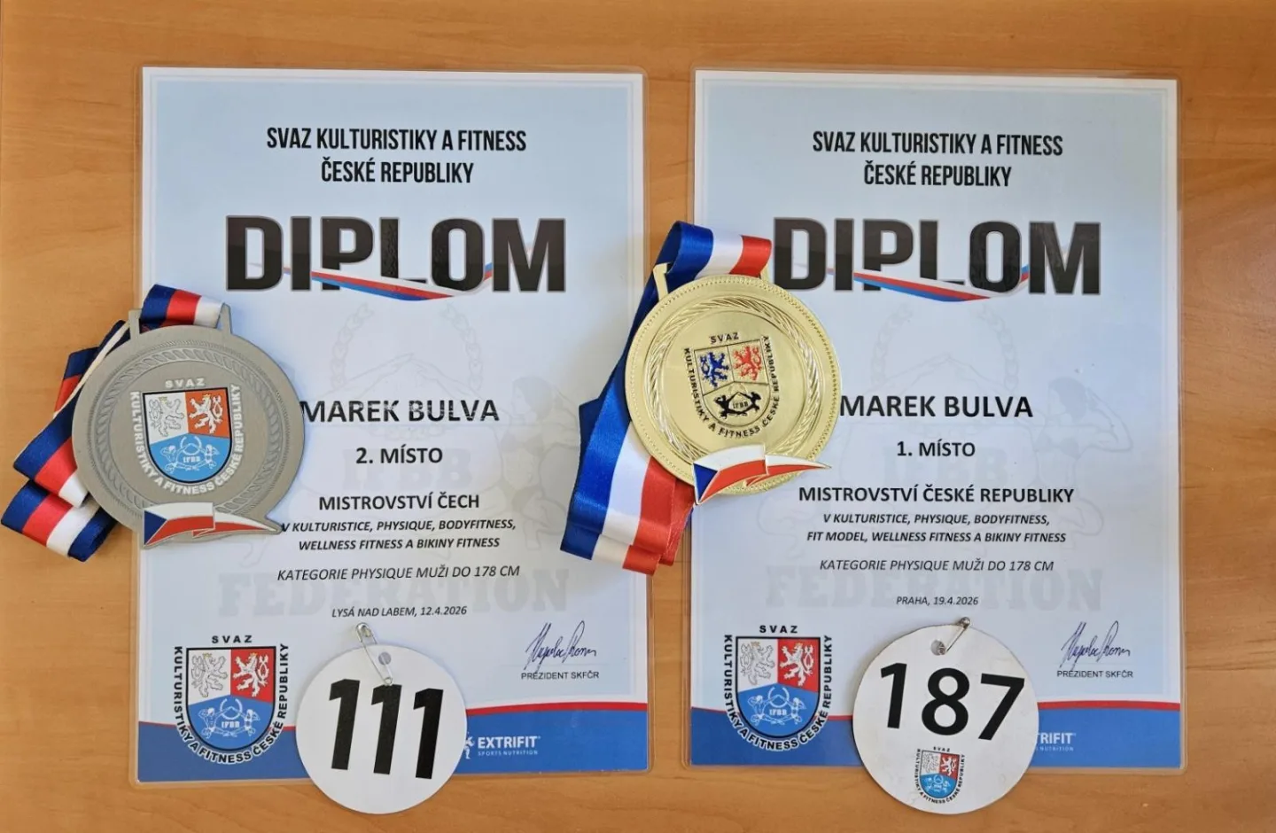Policista z liberecké dopravky ovládl Mistrovství ČR ve fitness, jeho forma neměla konkurenci