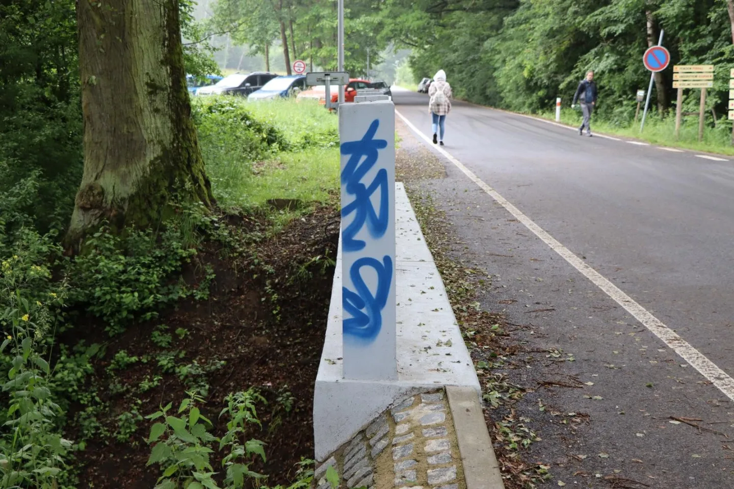 Sprejeři řádili ve skalním městě Hruboskalsko a Sedmihorkách. Pátrá po nich policie