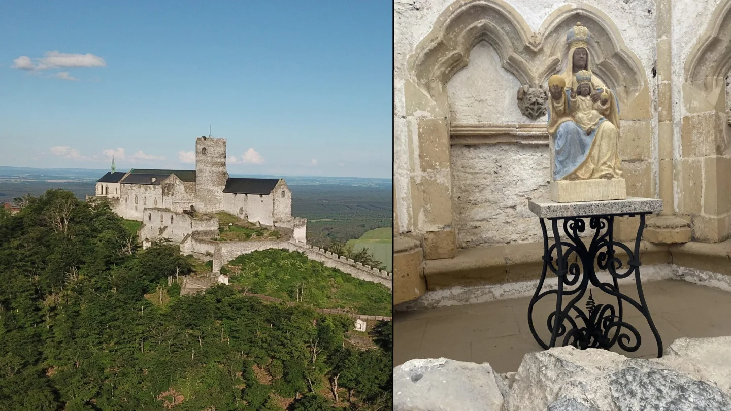 Ozdobou kaple hradu Bezděz bude opět soška slavné Černé madony montserratské. Jde ale o kopii