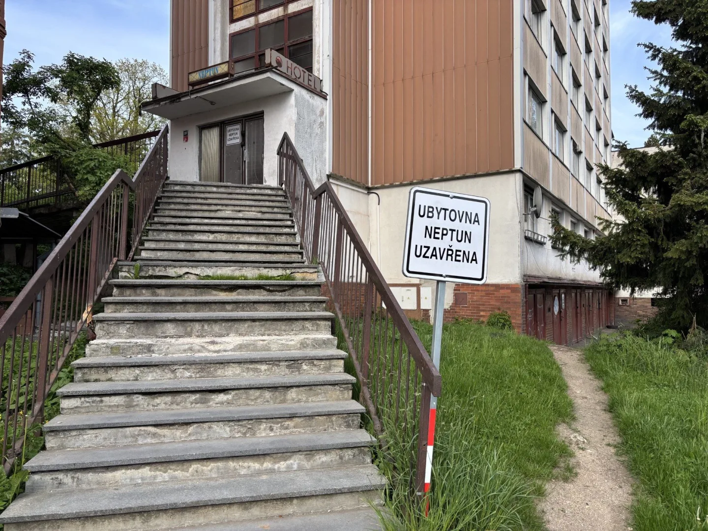 Na přestavbu bývalé ubytovny Neptun na byty žádá Jablonec nad Nisou dotaci