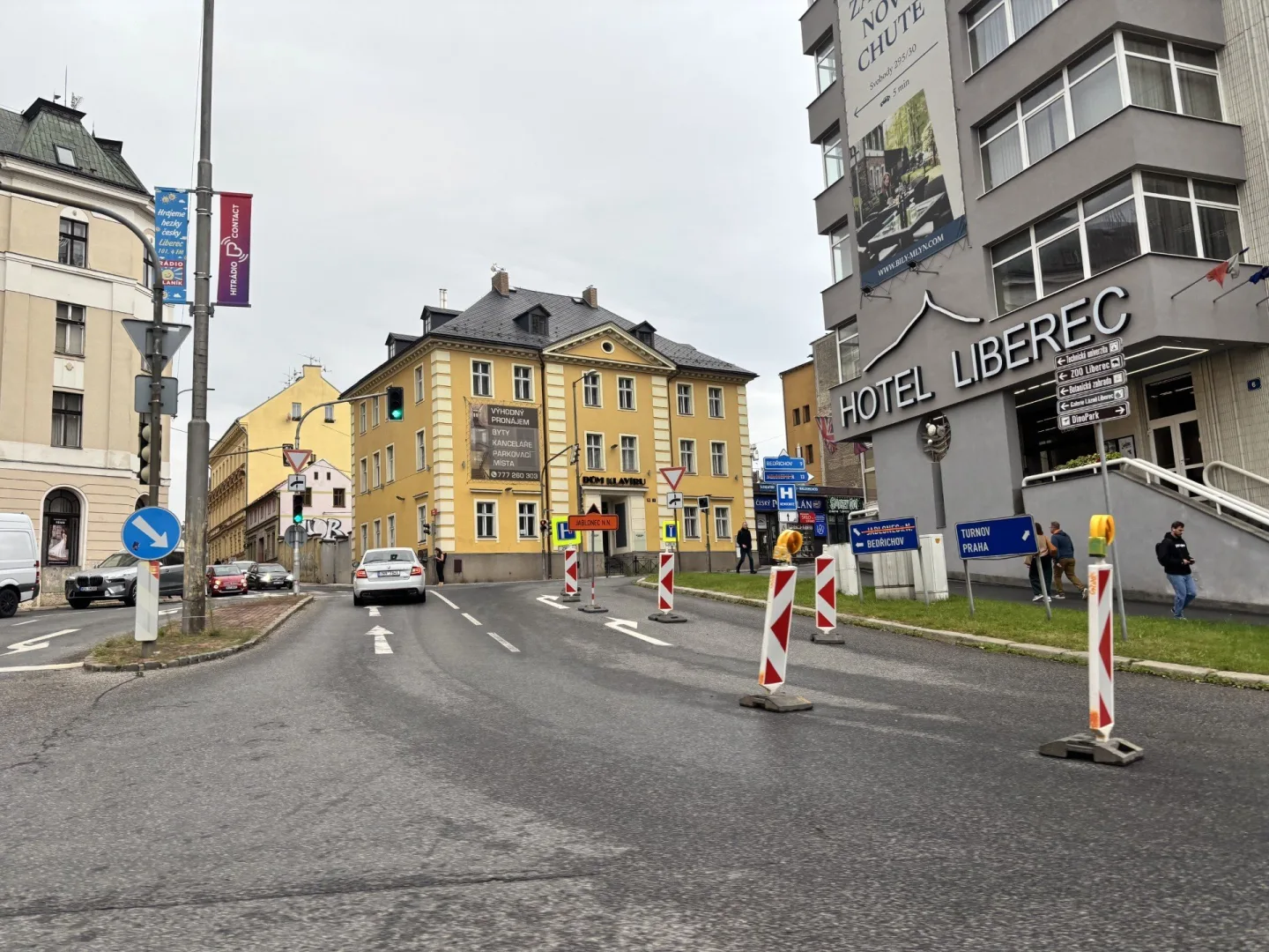 V Liberci bude tři dny částečně neprůjezdné Šaldovo náměstí