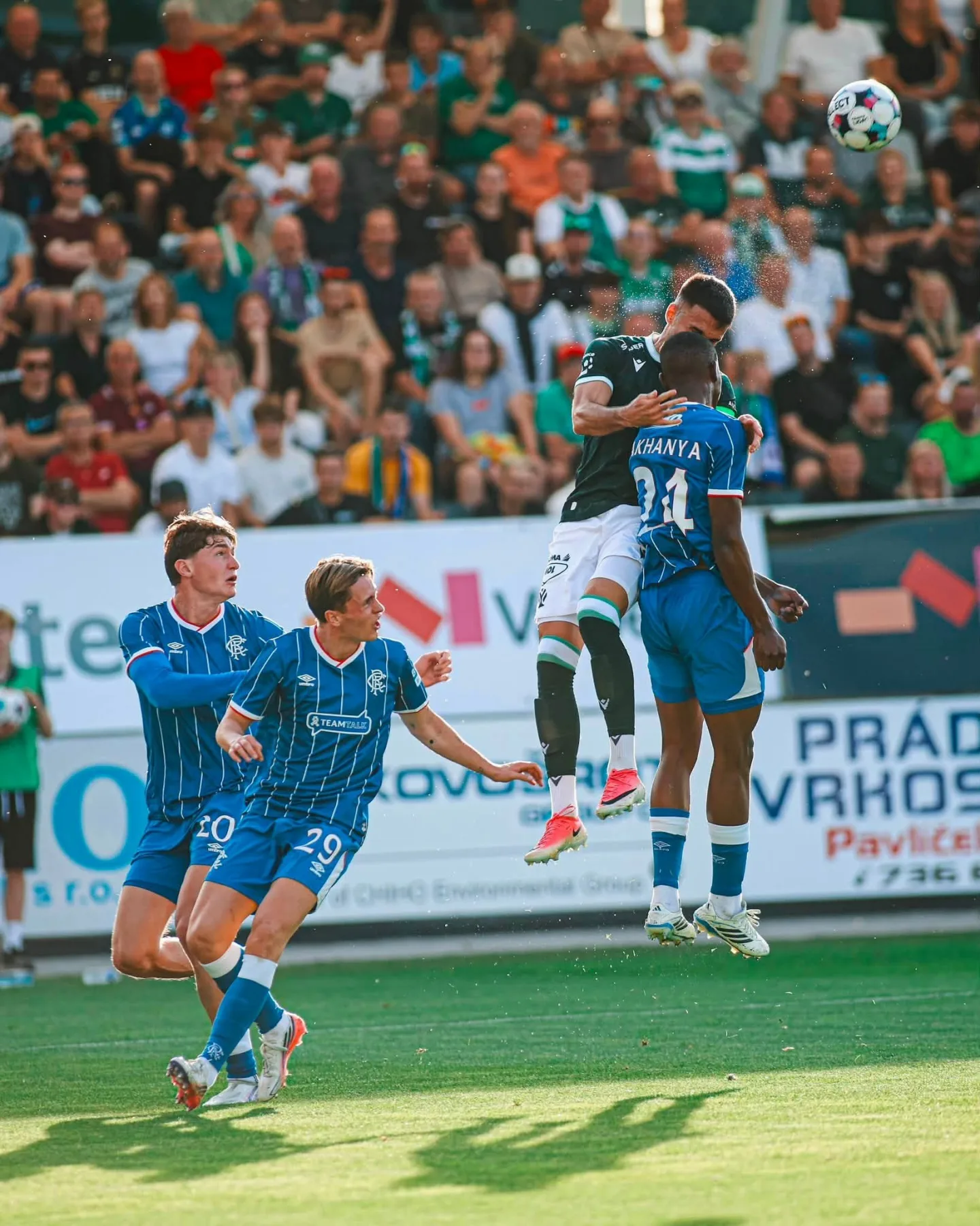 Jablonec po penaltách vyřadil Rangers a postoupil do skupiny Konferenční ligy