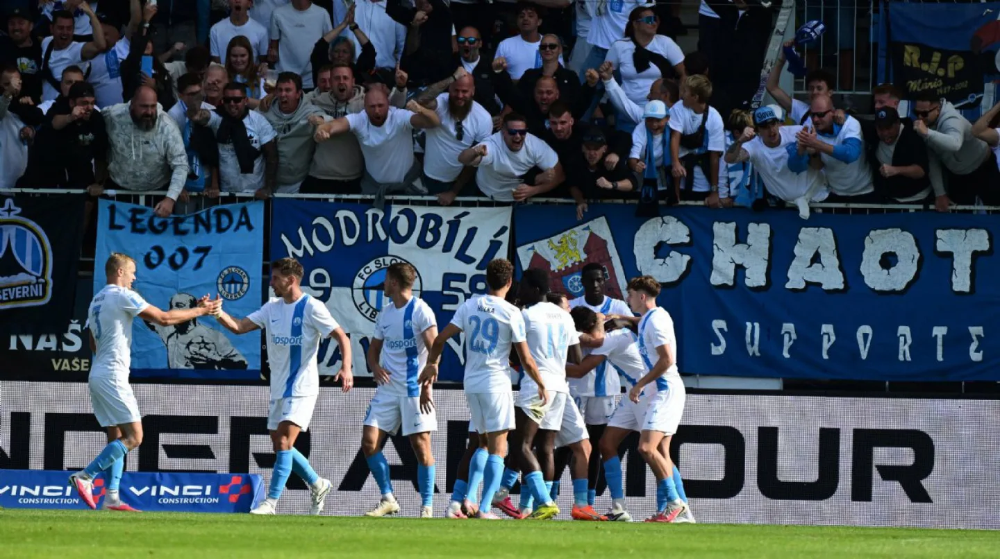 V Podještědském derby zvítězil Slovan 2:1. Rozhodl hostující Vasil Kušej