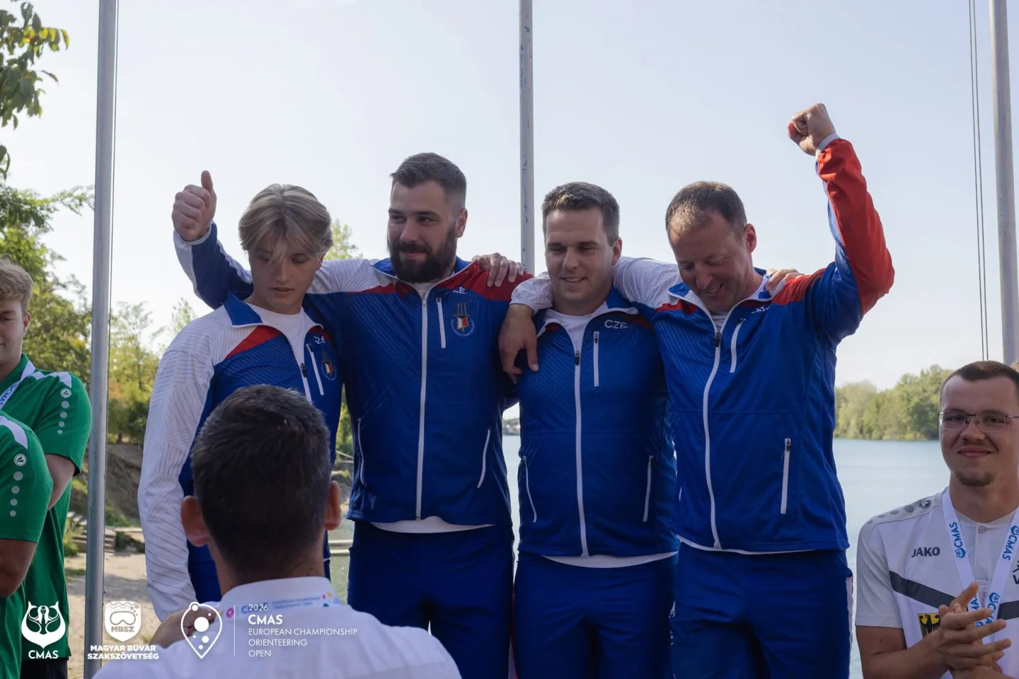 Titul mistrů Evropy získal mužský tým mužský tým ve složení Kašpar, Machát, Němeček a Silný.
