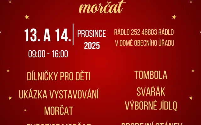 Výstava ušlechtilých morčat v obci Rádlo
