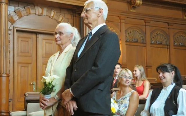 Po padesáti letech si řekli opět ano. Foto: MML