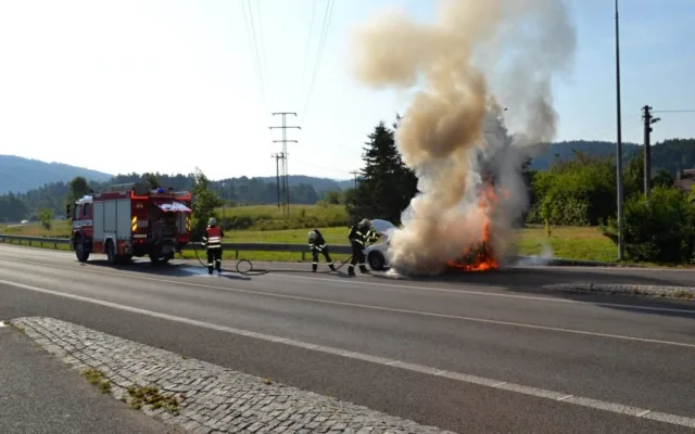 Požár Felicie. Foto: HZSLK