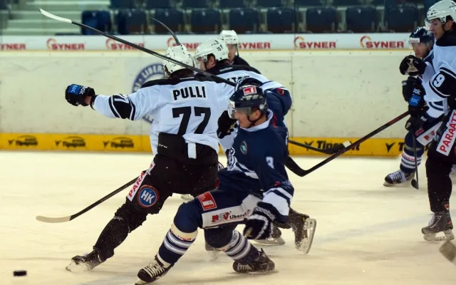 Bílí Tygři proti TPS Turku. Foto: Jaroslav Appeltauer