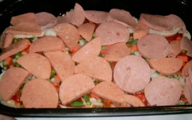 Knedlíková pizza z mimibazaru. Foto: Mimibazar.cz