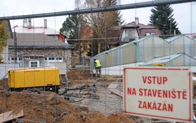 Stavba je v plném proudu. Foto: MML/ Jan Vrabec