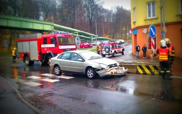 Nehoda u teplárny