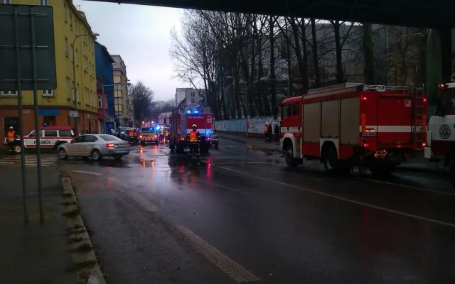 Nehoda u teplárny