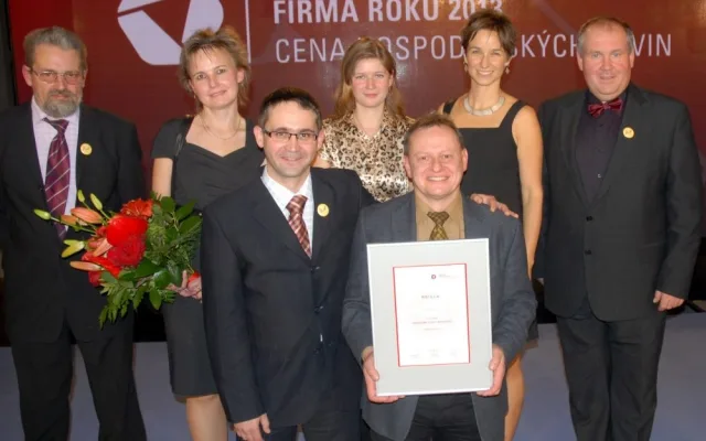 Třetí místo v soutěži Firma roku 2013.