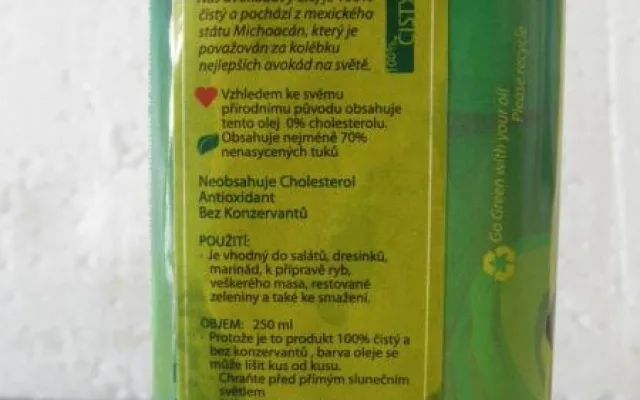 Avokádový Olej