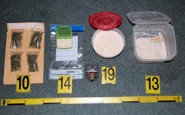 Zabavený pervitin. Foto: Policie ČR