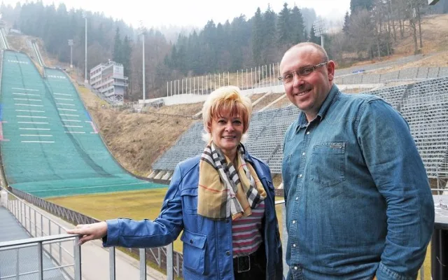 Skokanský areál na Ještědu přivítá mistrovství sportovních dřevorubců. Foto: Jan Král
