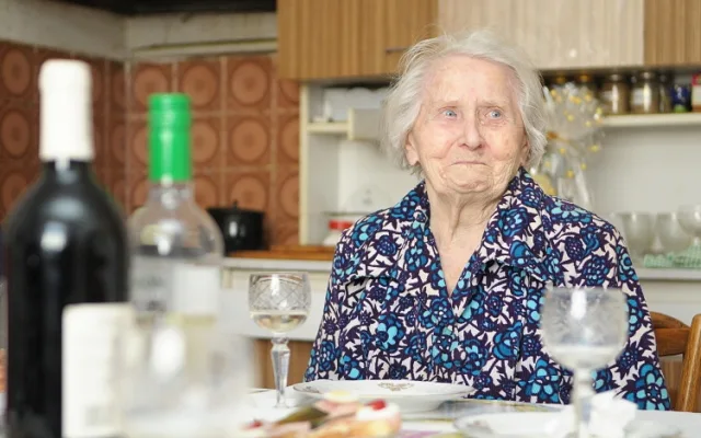 Úctyhodné životní jubileum 104 let oslavila ve středu 12. března Marie Blažková z Liberce. Foto: Jan Král