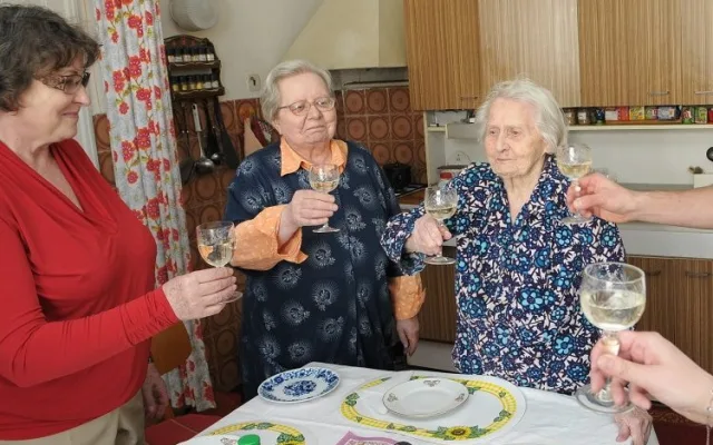 Úctyhodné životní jubileum 104 let oslavila ve středu 12. března Marie Blažková z Liberce. Foto: Jan Král