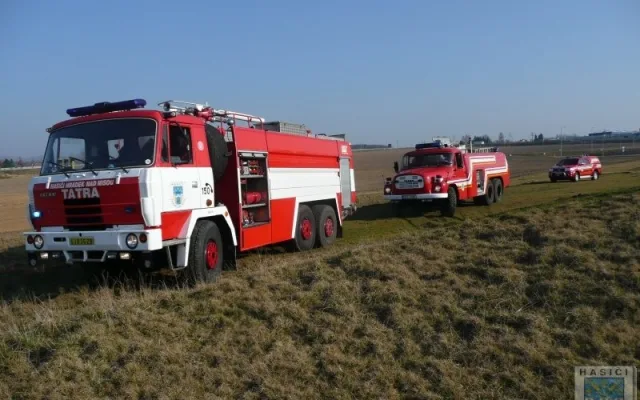 Hrádečtí hasiči zasahovali v pátek odpoledne na hranicích s Polskem. Foto: Hasiči Hrádek nad Nisou