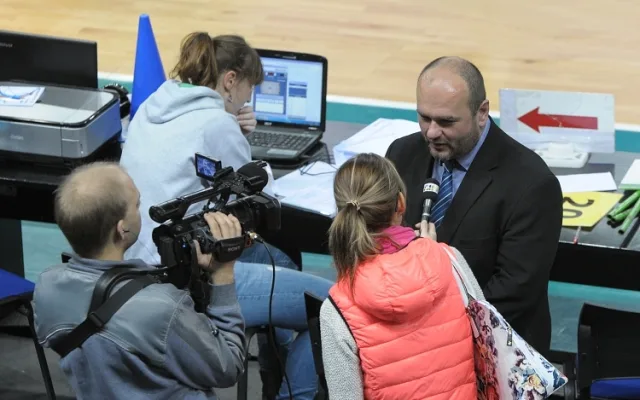 Pod Ještědem odstartoval turnaj, který má mládež přitáhnout k basketbalu. Foto: Jan Vrabec
