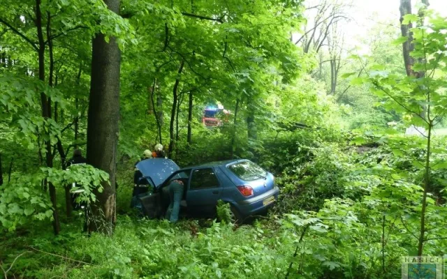 Nehoda se obešla bez zranění. Foto: Hasiči Hrádek nad Nisou