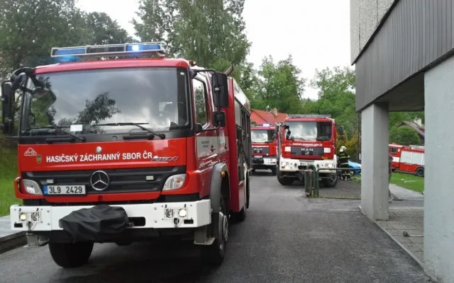 Zapomenutá svíčka zapálila pokoj na harcovských kolejích. Foto: HZSLK
