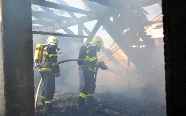 Třicet obyvatel je nyní bez domova. Foto: HZSLK