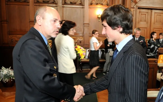Zachránce Jiří Brázda. Foto: Jan Král