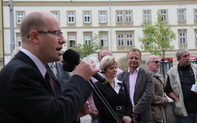 Předseda vlády a sociálních demokratů navštívil Liberec