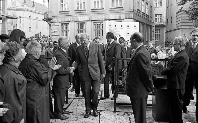 1973_Gustav Husák v Jablonci. Foto: archiv 25 ro(cků bez opony