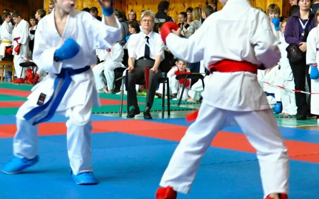 Kumite v podání začínajících závodníků v Trutnově
