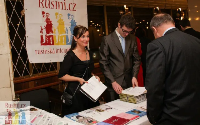 Tatiana Humeníková na plese Rusínů.