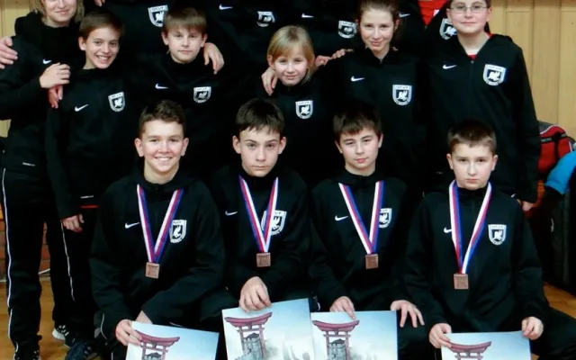 Závodníci a trenéři z Gryfu na Mistrovství ČR